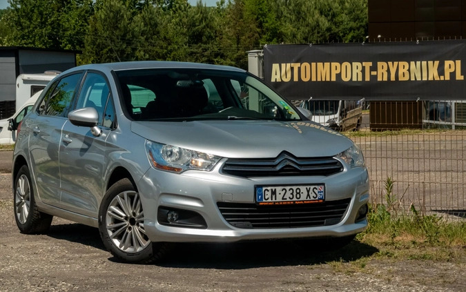 śląskie Citroen C4 cena 25000 przebieg: 198790, rok produkcji 2012 z Rybnik